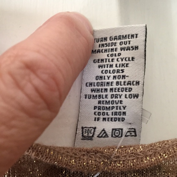 American Rag Sheer Long Sleeve - Picture 4 of 5